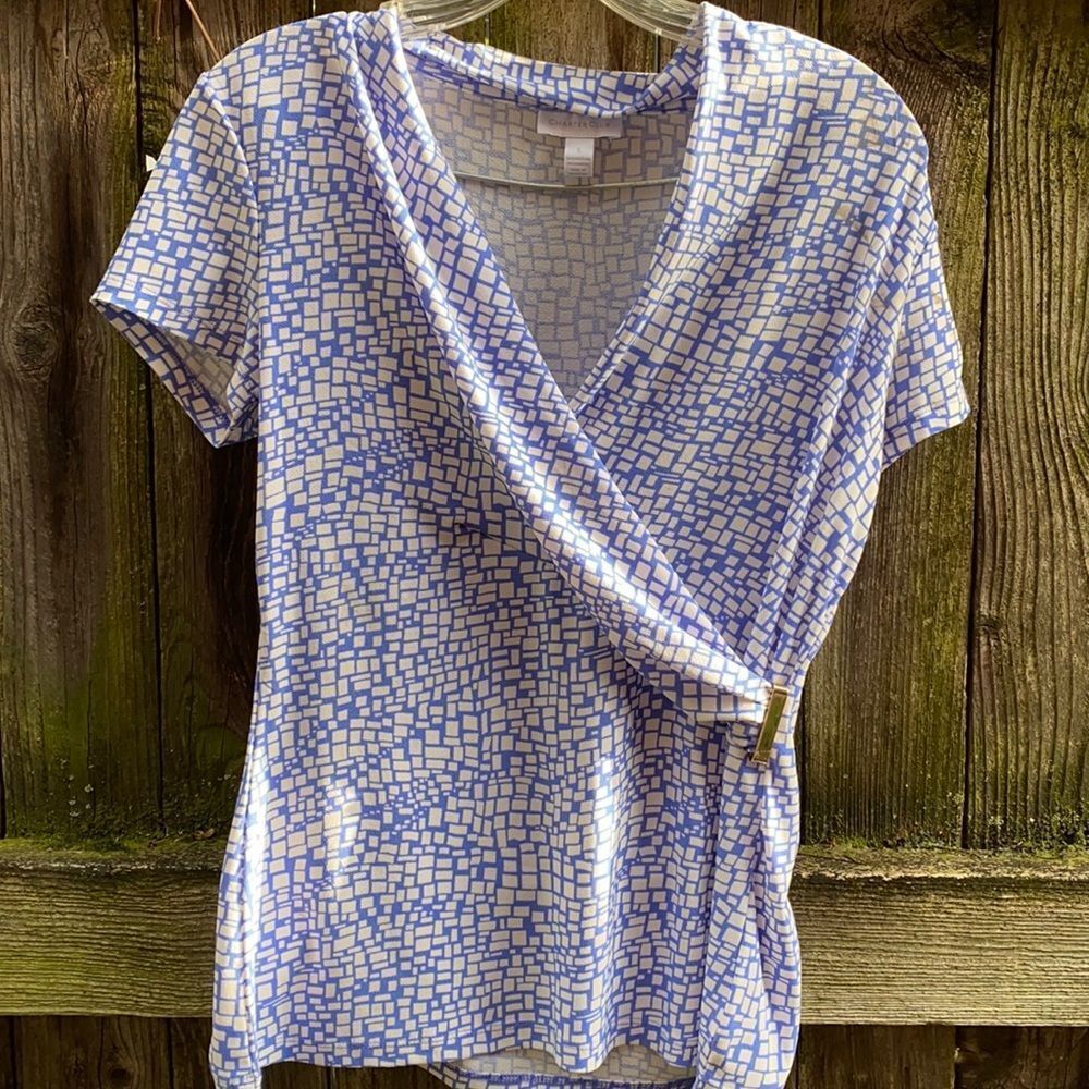 Charter club wrap top sz. S